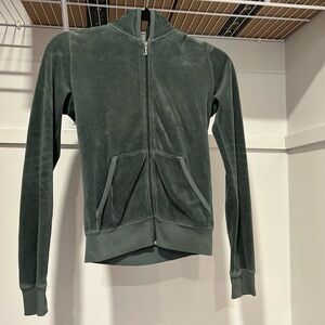 Juicy Couture Women’s Plush Velour Tracksuit  Hoodie - Used Condition